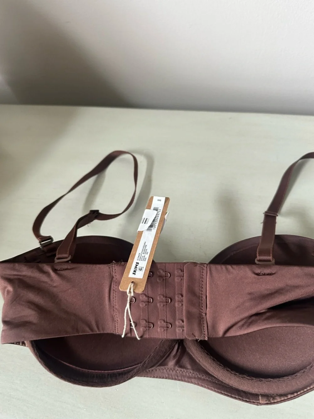Skims ultimate push up strapless bra brown 30D - Picture 3 of 8